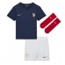 Francie Karim Benzema #19 Dětské Oblečení Domácí Dres MS 2022 Krátkým Rukávem (+ trenýrky)
